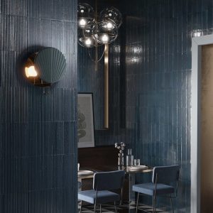 lustre blue wall tile design