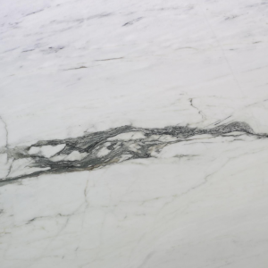 Calacatta Stelvio Satin Marble slab